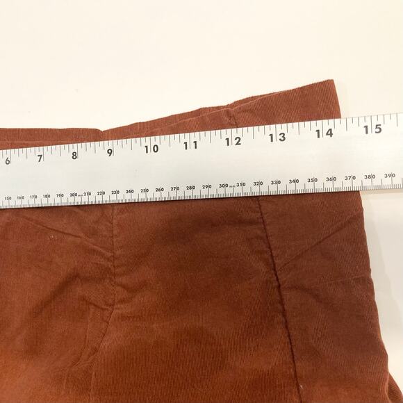 Nwot SHACK INCORPORATED Pants M Micro Corduroy Super-Wide-Barrel Drop Crotch - Picture 11 of 11